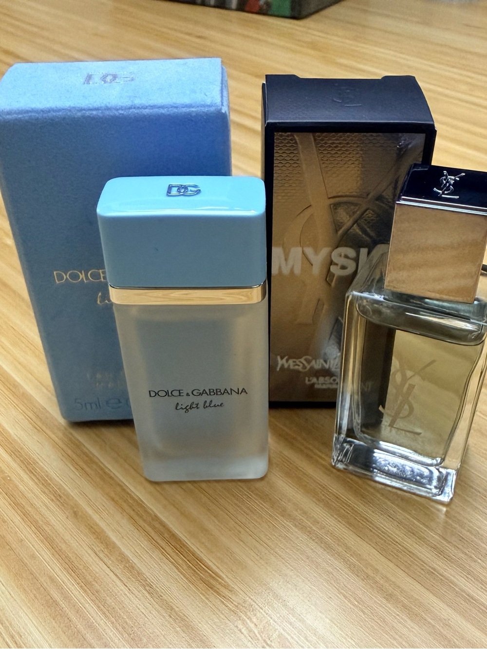 Dolce & Gabbana Light Blue Women & YSL L’Absolut | 2 Pc Dabber Set